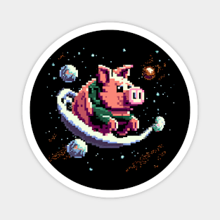 Space Pig Magnet